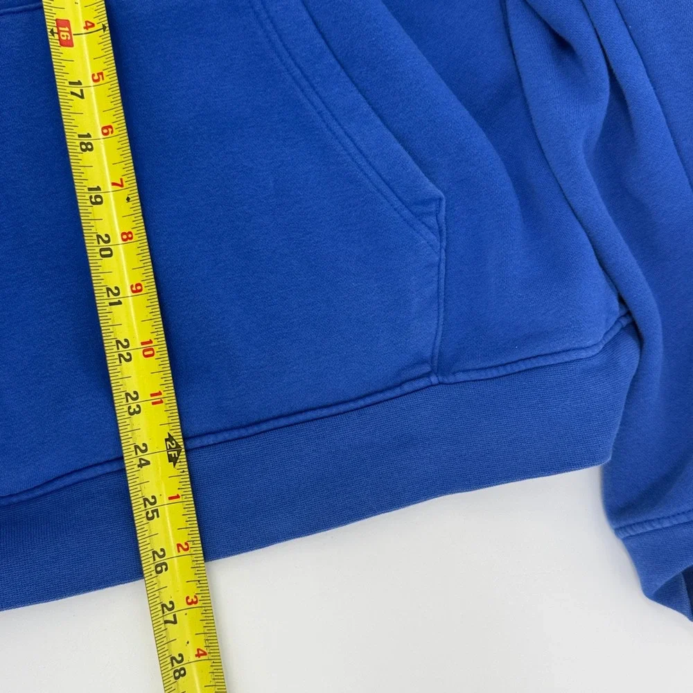 Jordan Flight Essentials Pullover Hoodie Game Royal Blue FD7545-480 Mens Medium